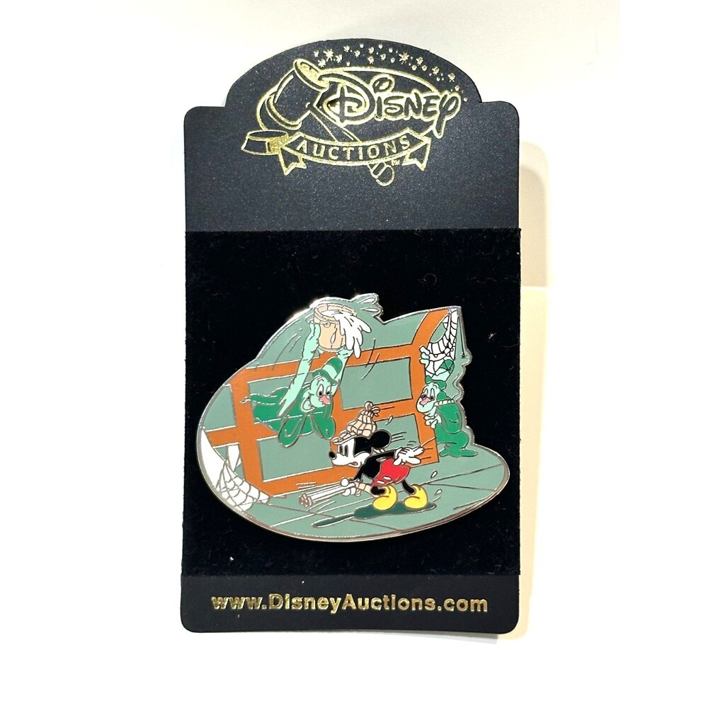 Disney Auctions Lonesome Ghost Ghosts #2 Mickey Mouse LE 100 PINS RARE Limited